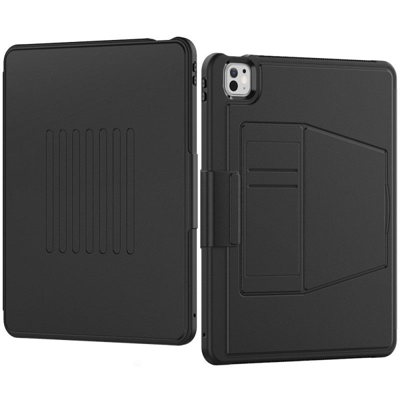 Bőrtok iPad Pro 13 (2025) Kártyatartó És Mágneses Tartó