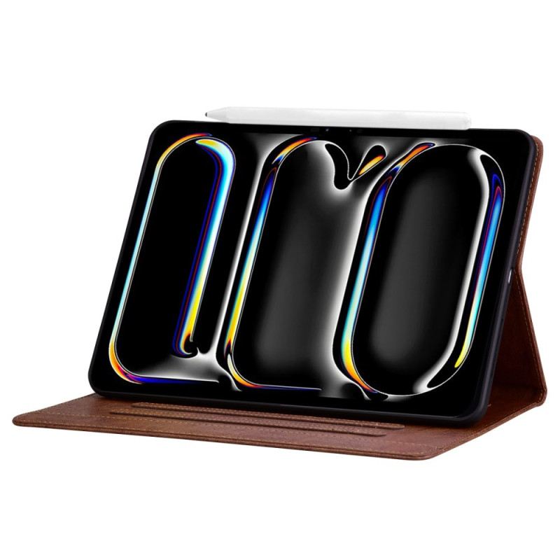 Fliptok iPad Pro 13 (2025) Mágneses Záródás Macska Mintával