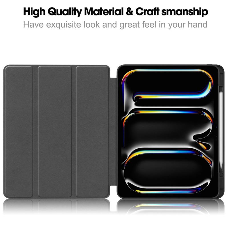 iPad Pro 13 (2025) Műbőr Stylustartó