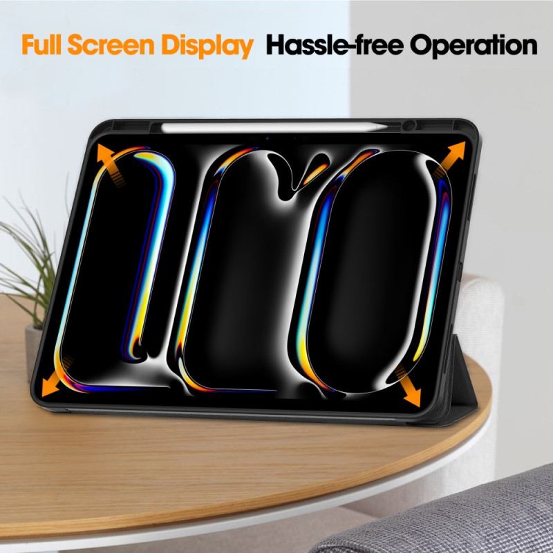 iPad Pro 13 (2025) Műbőr Stylustartó