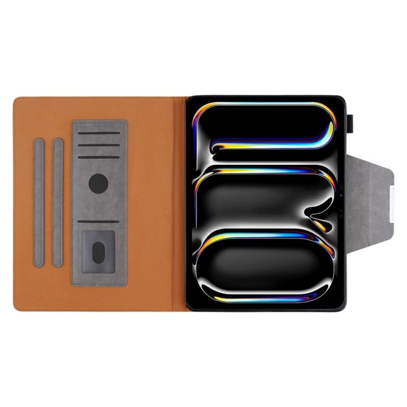 Kinyitható Bőrtok iPad Pro 13 (2025) Állványfunkció És Automatikus Ébresztés/alvó Üzemmód