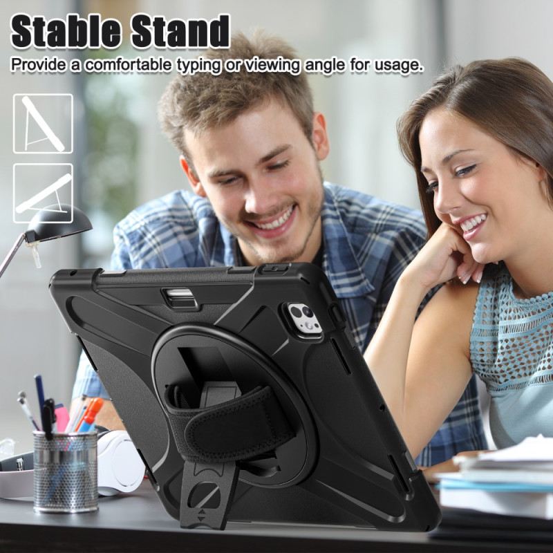 Mobiltelefon Tokok iPad Pro 13 (2025) Érintőceruza Tartó És Vállpánt