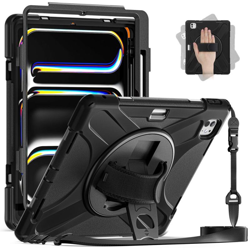 Mobiltelefon Tokok iPad Pro 13 (2025) Érintőceruza Tartó És Vállpánt