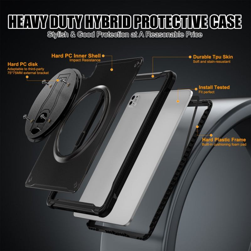 Telefontok iPad Pro 13 (2025) Átlátszó Állvánnyal