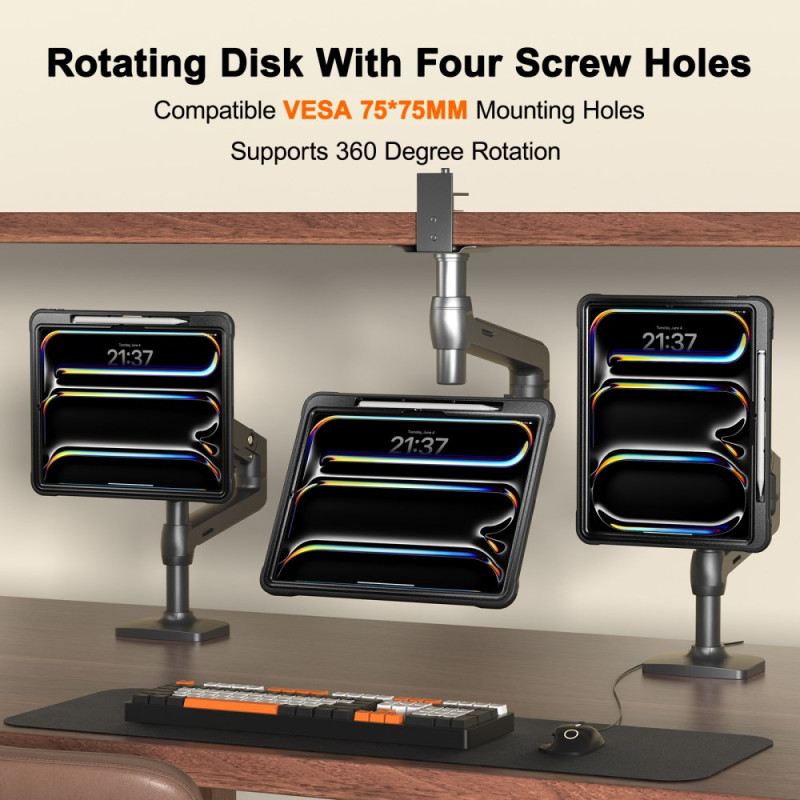 Telefontok iPad Pro 13 (2025) Átlátszó Állvánnyal