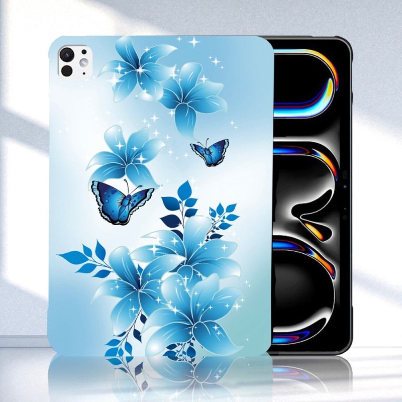 Telefontok iPad Pro 13 (2025) Kék Pillangók