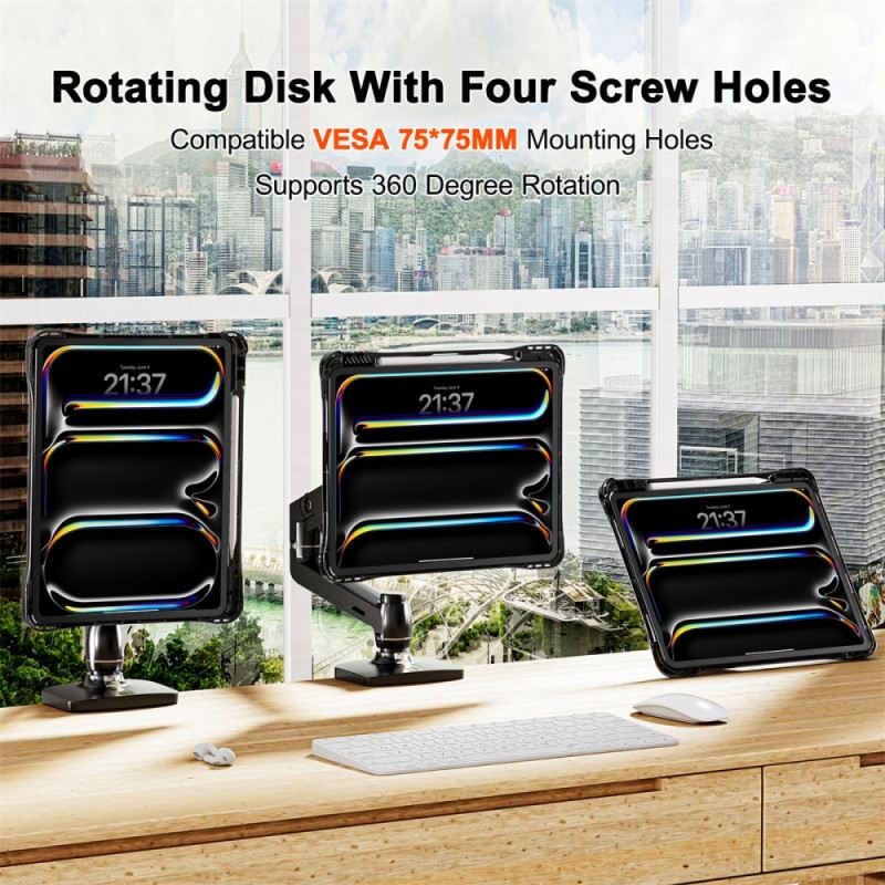 Tok iPad Pro 13 (2025) Átlátszó Állvánnyal