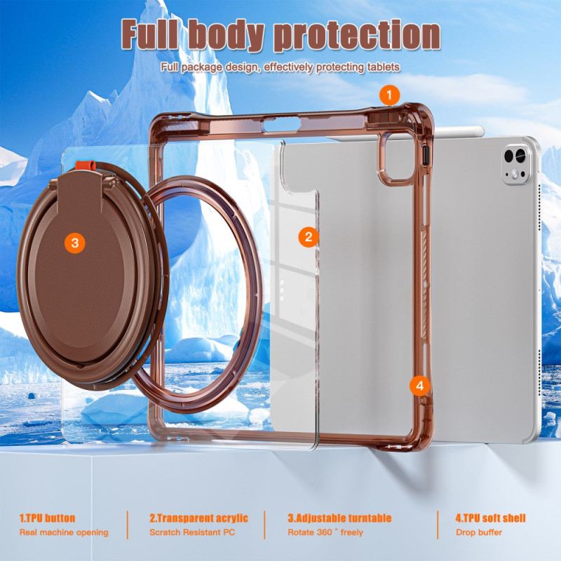 Tok iPad Pro 13 (2025) -ban Forgatható Fogantyú