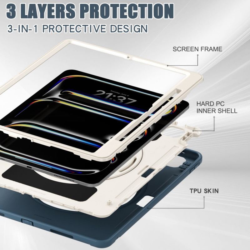 Tok iPad Pro 13 (2025) Fogantyú És Érőceruza Tartó