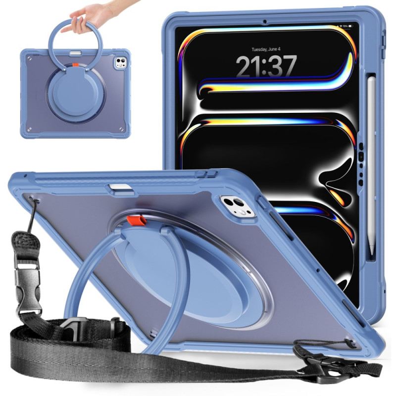 Tok iPad Pro 13 (2025) Forgatható Állvány És Vállpánt