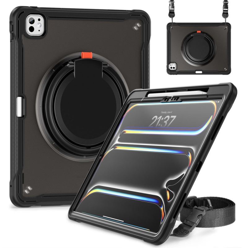 Tok iPad Pro 13 (2025) Forgatható Állvány És Vállpánt