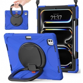 Tok iPad Pro 13 (2025) Gyűrűtartó És Állítható Vállpánt