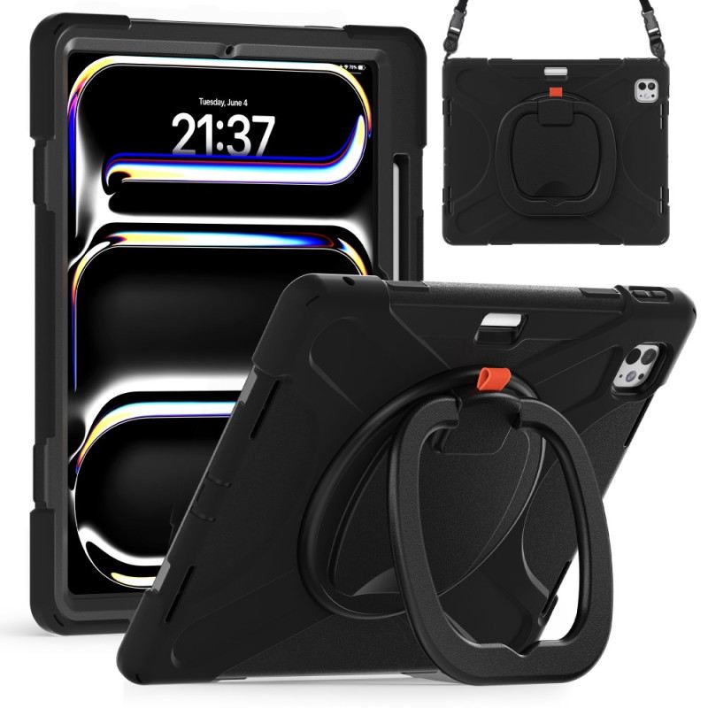 Tok iPad Pro 13 (2025) Gyűrűtartó És Állítható Vállpánt