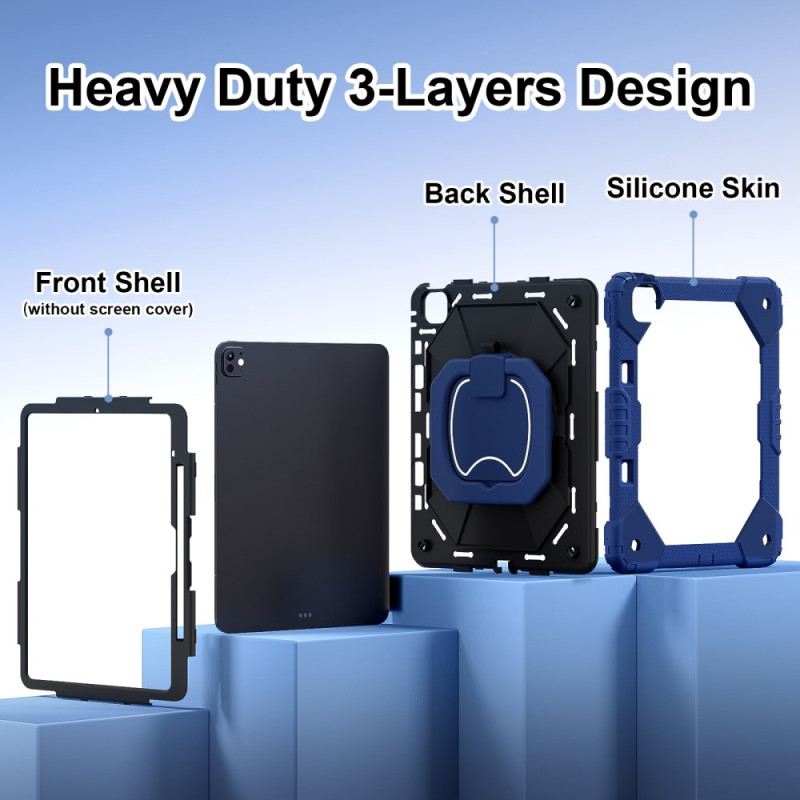 Tok iPad Pro 13 (2025) Kétszínű Állvány És Vállpánt