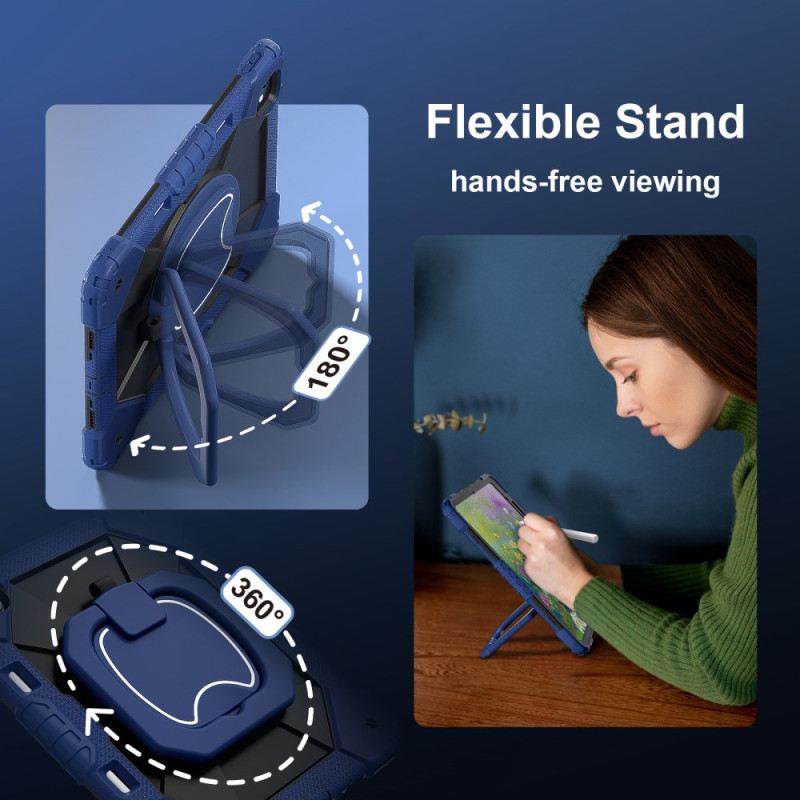 Tok iPad Pro 13 (2025) Kétszínű Állvány És Vállpánt