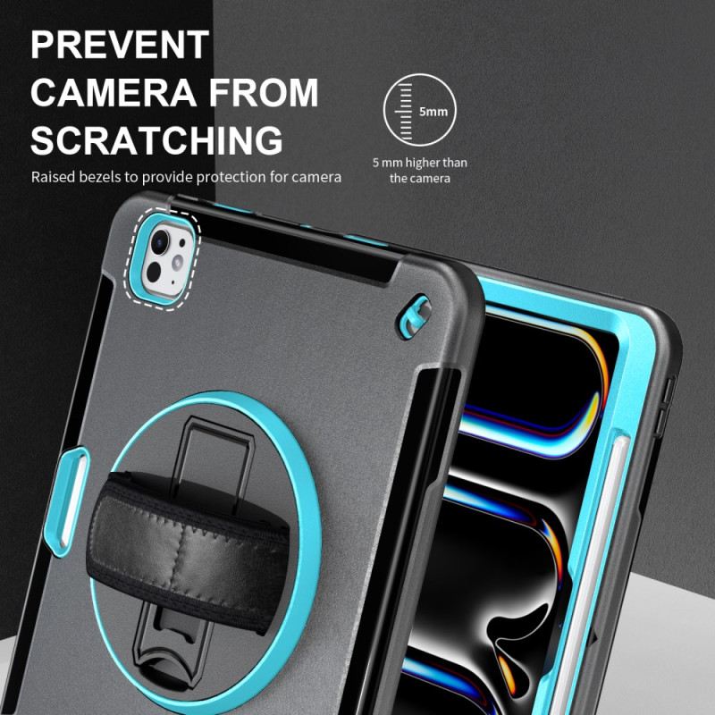 Tok iPad Pro 13 (2025) Masszív Gyűrűtartó És Vállpánt