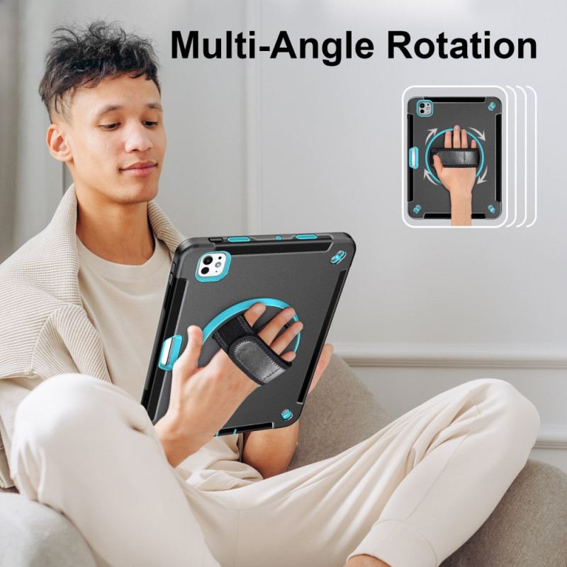 Tok iPad Pro 13 (2025) Masszív Gyűrűtartó És Vállpánt