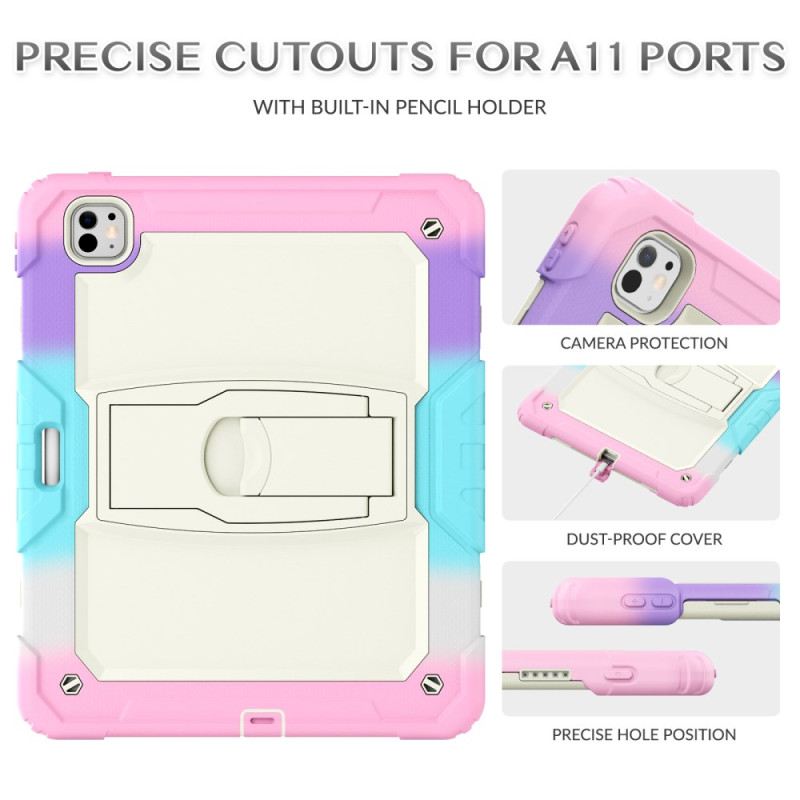 Tok iPad Pro 13 (2025) Strapabíró Tolltartóval És Vállpánttal