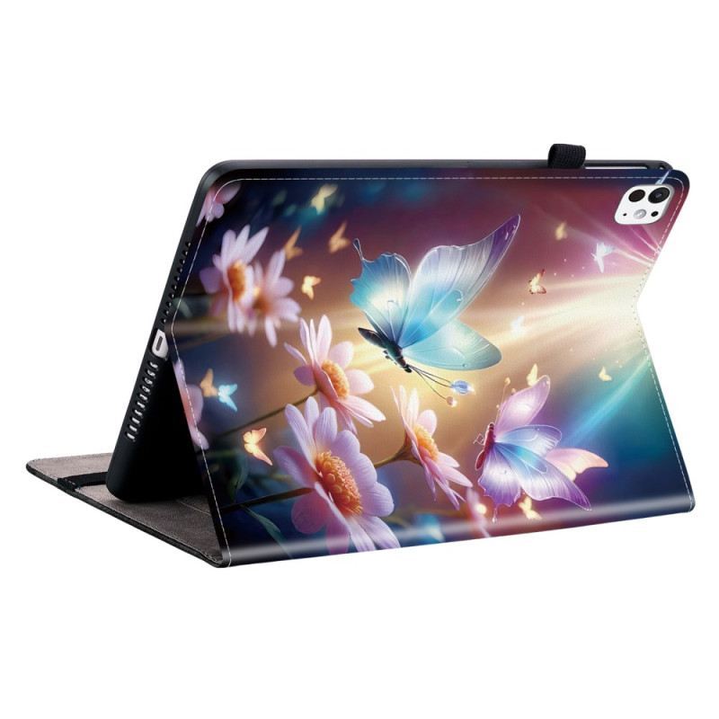 Tok iPad Pro 13 (2025) Világító Pillangók
