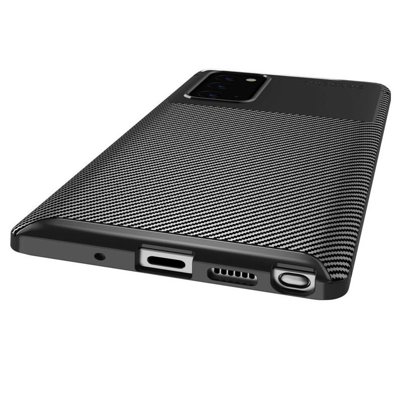 Telefontok Samsung Galaxy Note 20 Rugalmas Szénszálas Textúra