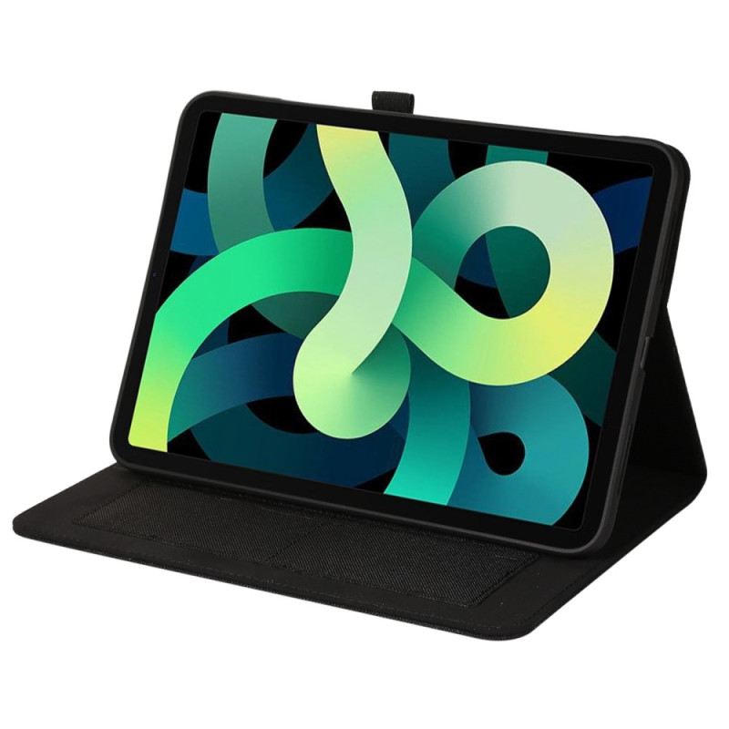 Bőrtok iPad 10.9" (2022) Prémium Szövet