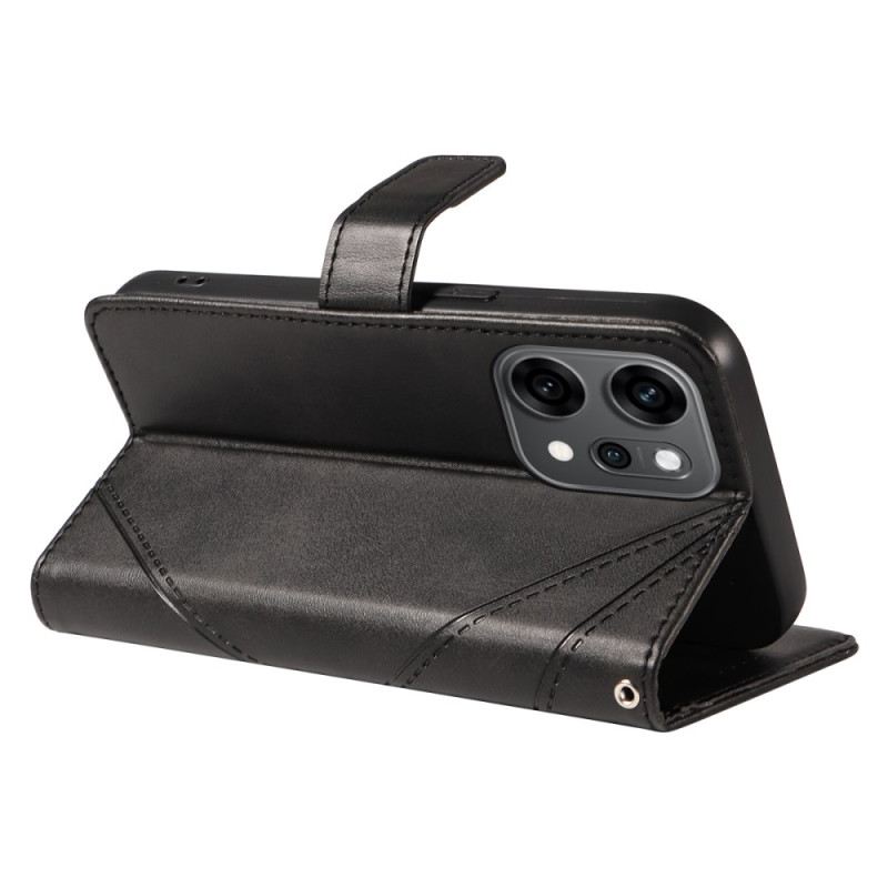 Bőrtok Oppo Reno 14 Pro 5g Geometrikus Minta