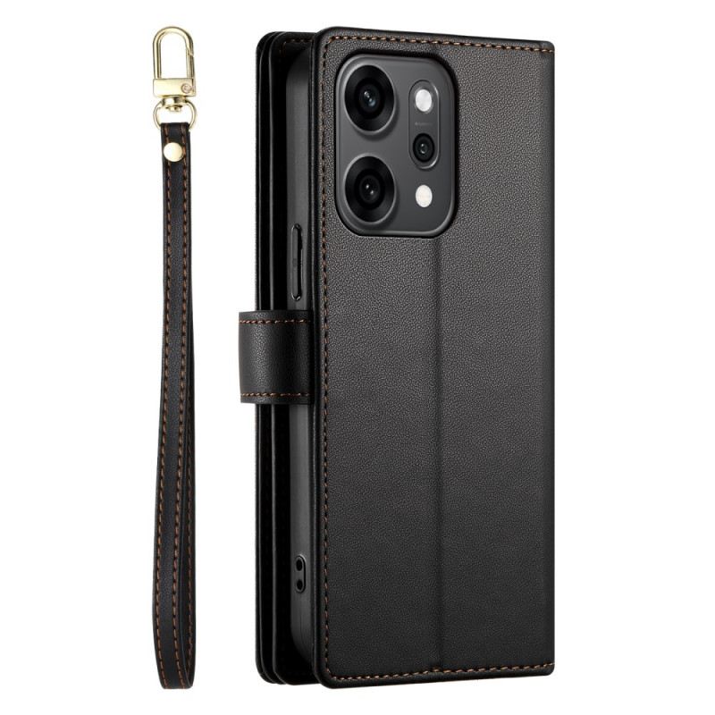 Bőrtok Oppo Reno 14 Pro 5g Pánt És Vállpánt