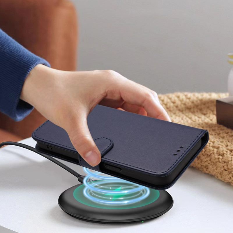 Bőrtok Oppo Reno 14 Pro 5g Pénztárca Pánttal