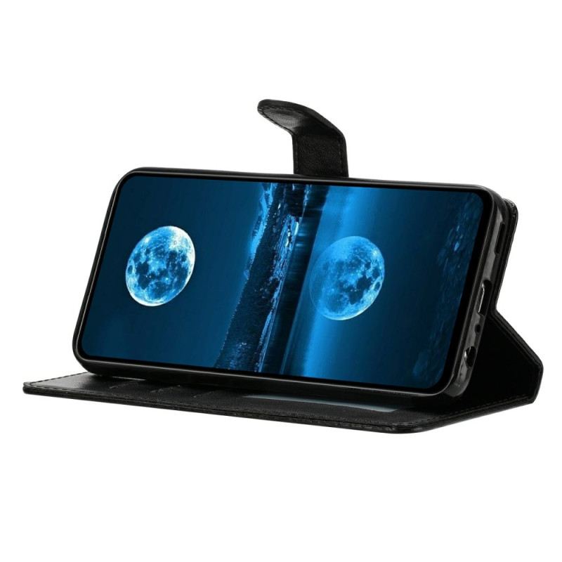 Bőrtok Oppo Reno 14 Pro 5g Sima Bőrhatású