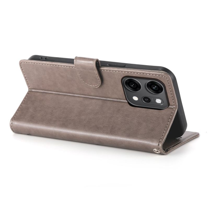 Bőrtok Oppo Reno 14 Pro 5g Virágminta