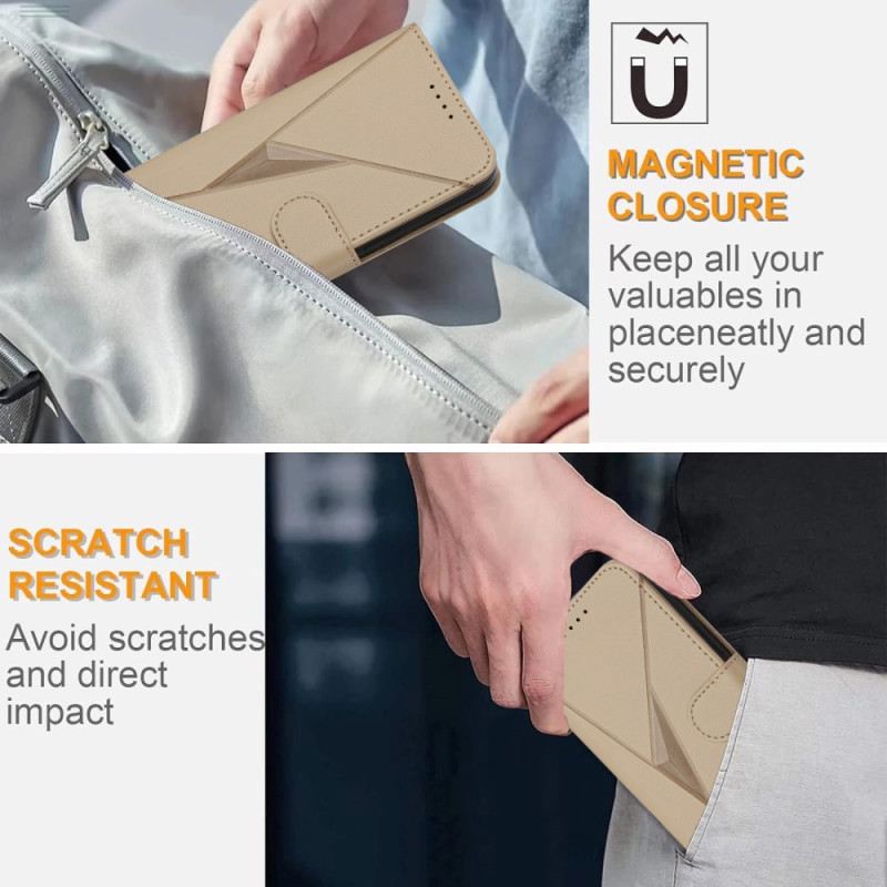 Fliptok Oppo Reno 14 Pro 5g Háromszögmintás