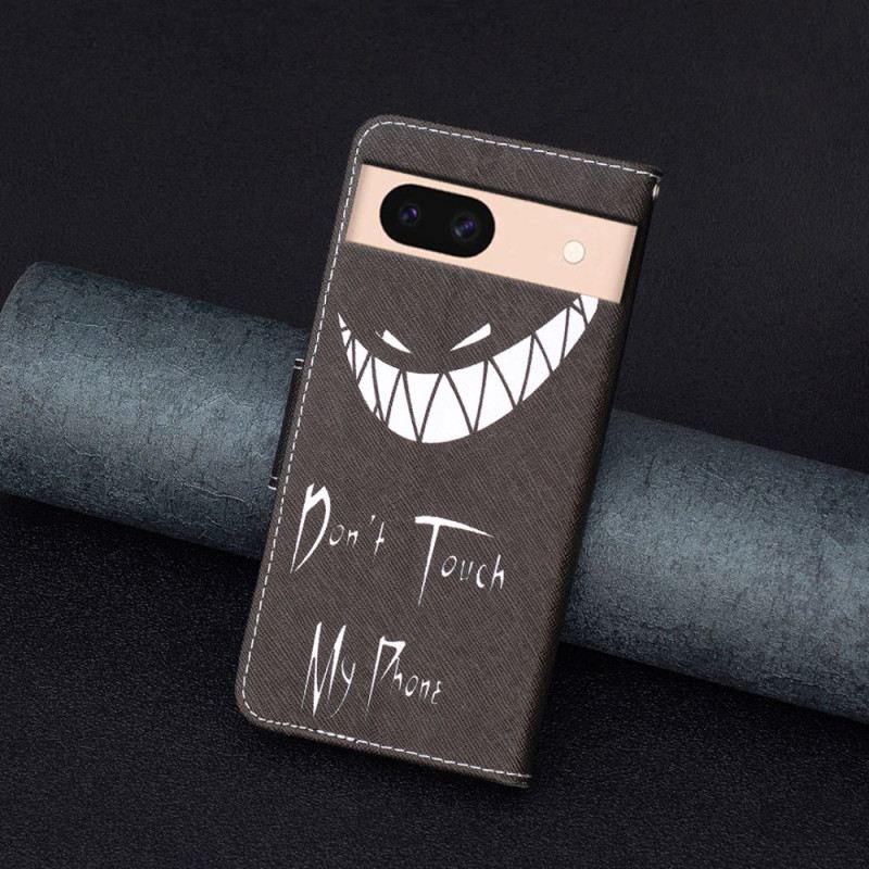 Kinyitható Bőrtok Google Pixel 8a Gonosz Telefon