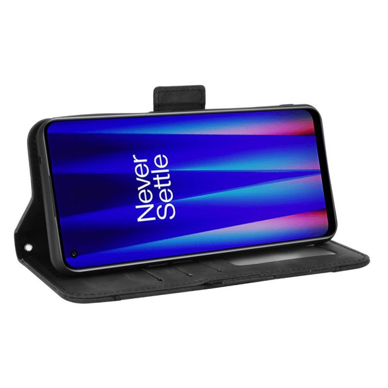 Fliptok OnePlus Nord CE 2 5G Bőrtok Makulátlan Szatén