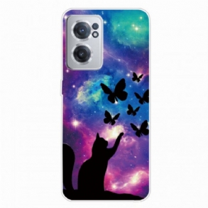 Tok OnePlus Nord CE 2 5G Macska És Pillangók