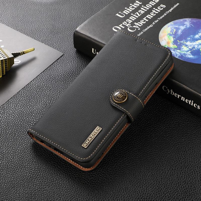Fliptok / Bőrtok Xiaomi Mi 11 Lite 4G / 5G / 5G NE Khazneh Rfid Valódi Bőr