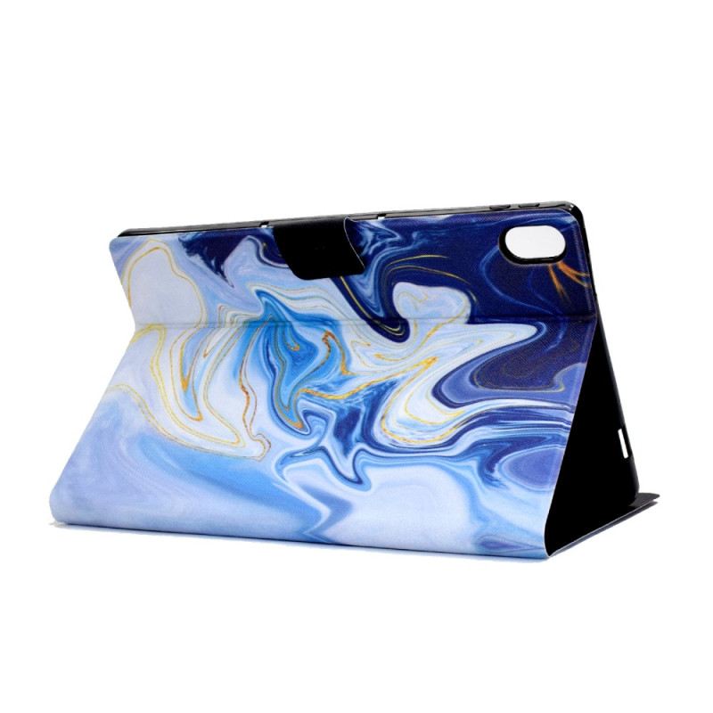 Bőrtok Samsung Galaxy Tab S11 Kék Márvány