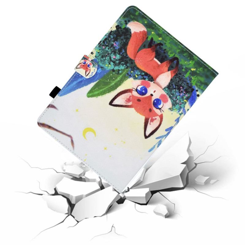 Bőrtok Samsung Galaxy Tab S11 Kis Róka