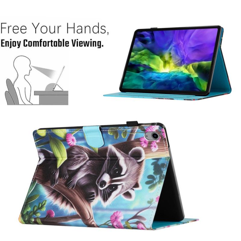 Bőrtok Samsung Galaxy Tab S11 Mosómedve