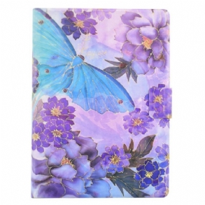 Fliptok Samsung Galaxy Tab S11 Pünkösdi Rózsák És Pillangók