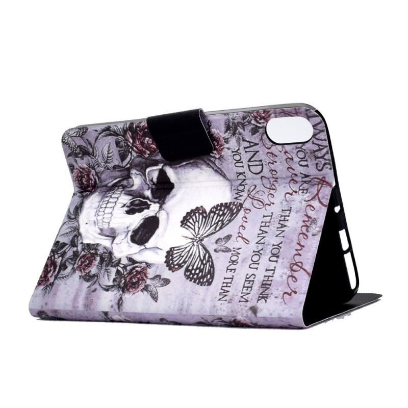 Kinyitható Bőrtok Samsung Galaxy Tab S11 Koponya