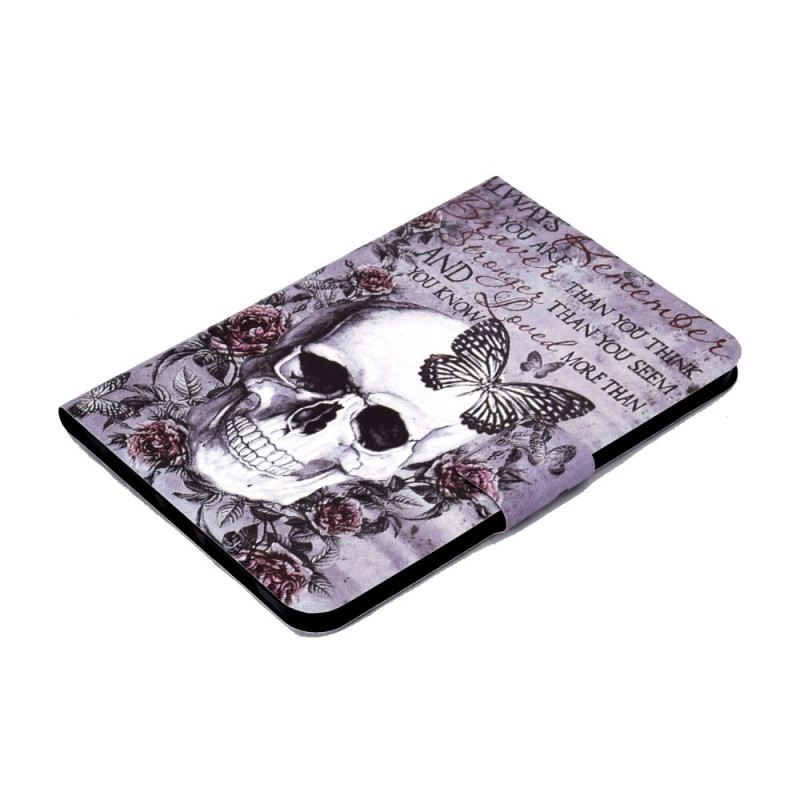 Kinyitható Bőrtok Samsung Galaxy Tab S11 Koponya