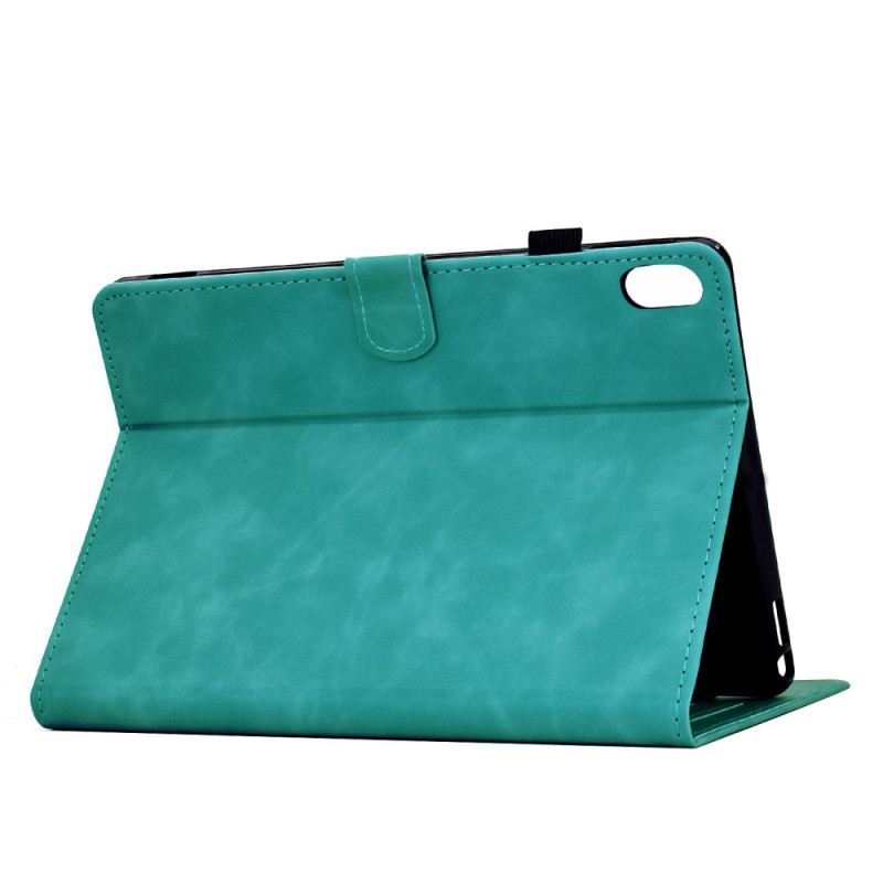 Kinyitható Bőrtok Samsung Galaxy Tab S11 Velúr Hatású Mandala