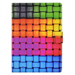 Kinyitható Tokok Samsung Galaxy Tab S11 Fonott Minta