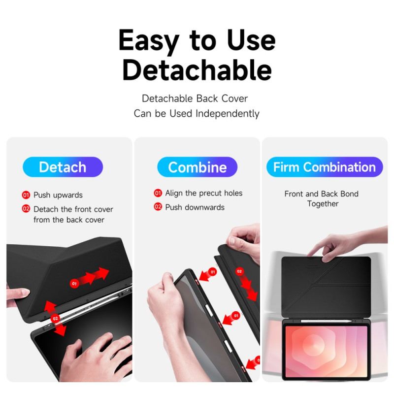 Samsung Galaxy Tab S11 Origami Állvány Stylus Tartóval