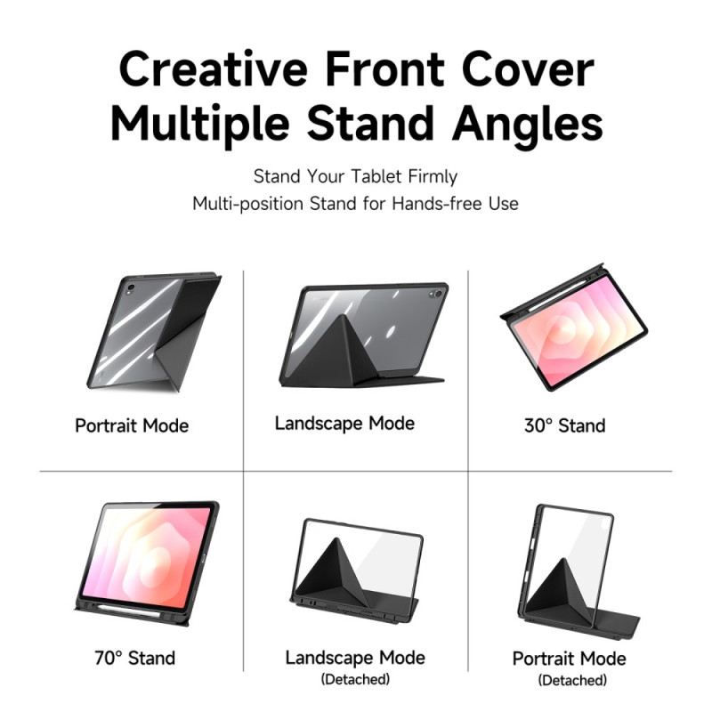 Samsung Galaxy Tab S11 Origami Állvány Stylus Tartóval