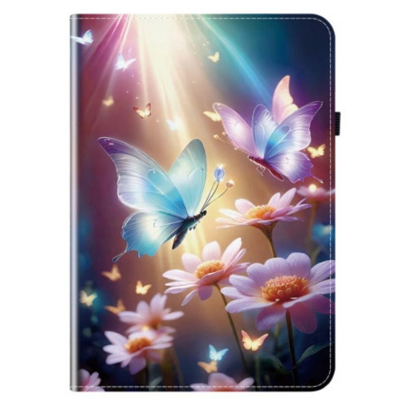 Tok Samsung Galaxy Tab S11 Fényben Lévő Pillangók