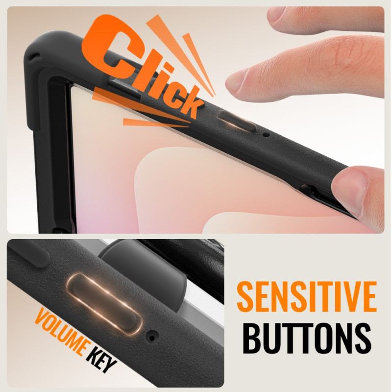 Tok Samsung Galaxy Tab S11 Háromszoros Védelem Gyűrűtartóval