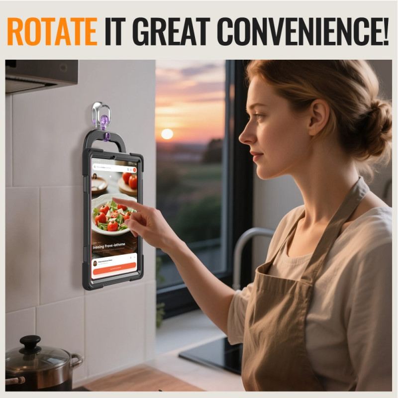 Tok Samsung Galaxy Tab S11 Háromszoros Védelem Gyűrűtartóval