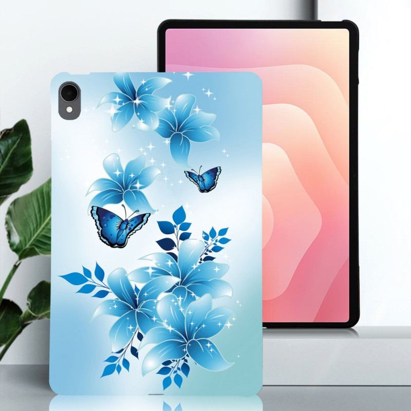 Tok Samsung Galaxy Tab S11 Kis Kék Pillangók