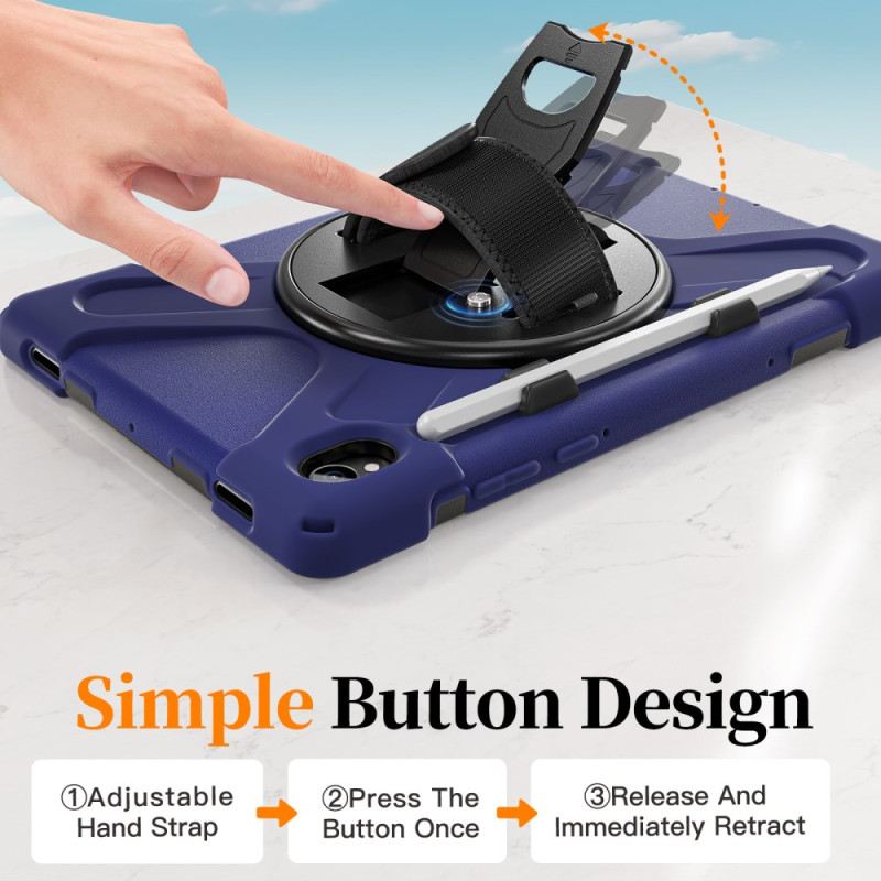 Tok Samsung Galaxy Tab S11 Ultra Tartós Stylus Tartóval És Vállpánttal